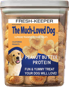 MUCH-LOVED DOG Peanut Butter Bundle -Fresh-Keeper with Treats
