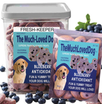 Your dog's dream-comes-true! Blueberry-Burst Antioxidant Treats! -by the bag.