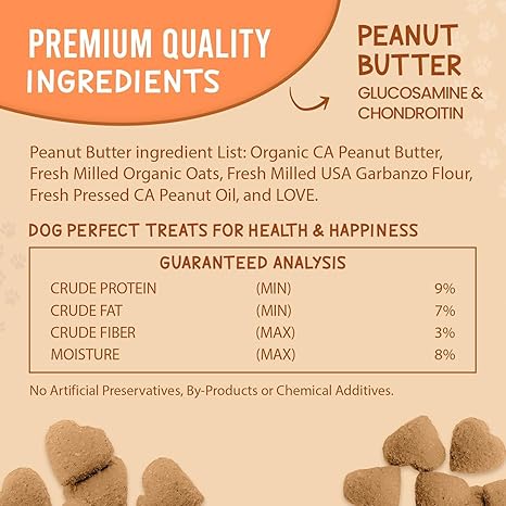 Much Loved Dog Training Treats - Peanut Butter Joint Support