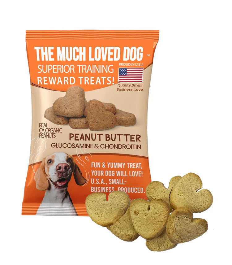 Much Loved Dog Training Treats - Peanut Butter Joint Support