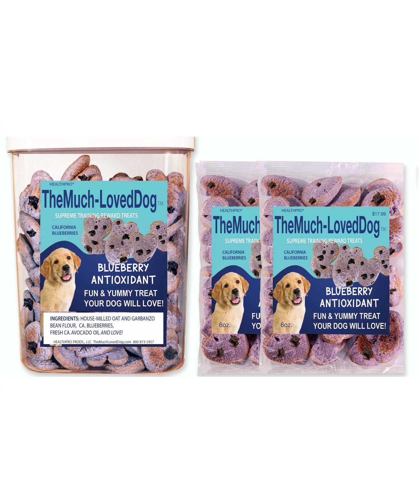 Blueberry Antioxidant Treats